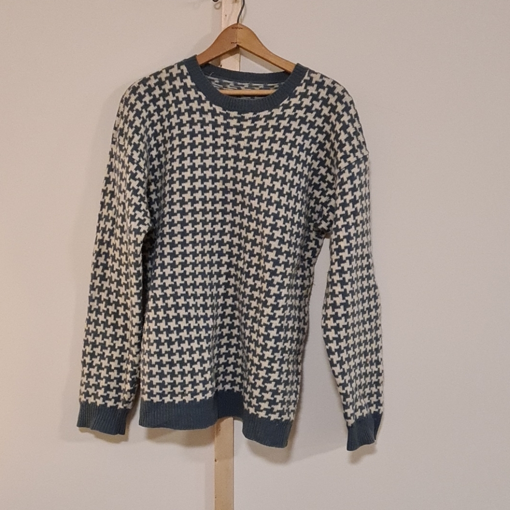 Vintage 100% Lambswool sweater unbranded Sz M